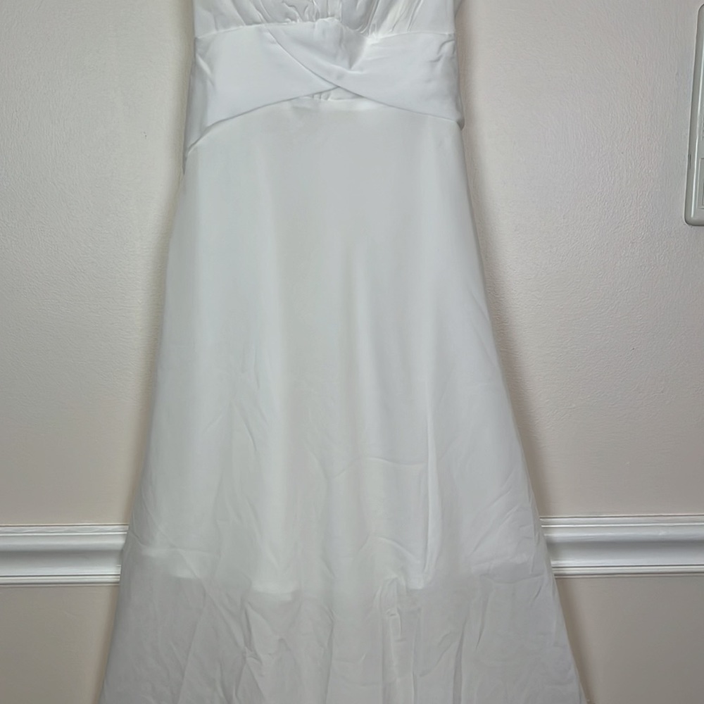Hello Molly White Midi Slip Dress, Size XS, Bridal or Wedding events - Picture 4 of 14